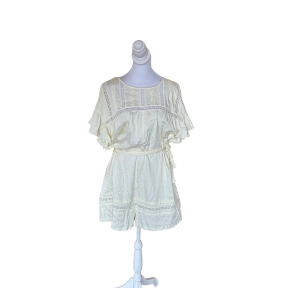 Mare Mare x Anthropologie - NWT Tie-Waist Romper Sz M - Picture 4 of 10